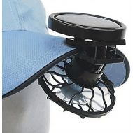 [아마존베스트]GEZICHTA Hands-Free Wechselrahmen Solarzelle Fan Sun Power Energie Panel Kuehlung fuer Camping Wandern Angeln Outdoor