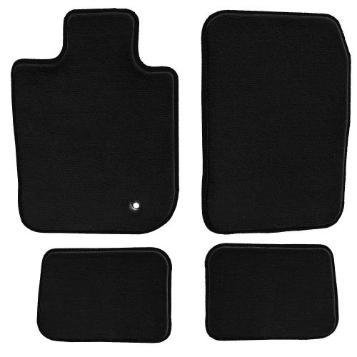  GGBAILEY D61059-S1A-BK-LP Custom Fit Car Mats for 2013, 2014, 2015, 2016, 2017, 2018, 2019 Ford Fusion Energi Black Loop Driver, Passenger & Rear Floor