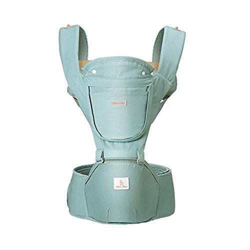  GGGGG Travel Baby Carrier - Hip seat 6 in 1 Classic Baby Backpack with Baby Saliva bib Baby and Toddler Breastfeeding Baby Carrier