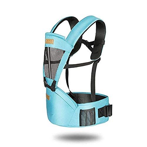  GGGGG Travel Baby Carrier Adjustable Hip seat, Ergonomic and Convertible Waist Breastfeeding Baby Carrier