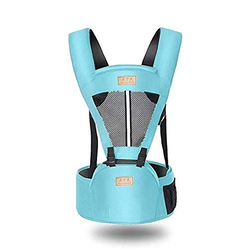  GGGGG Travel Baby Carrier Adjustable Hip seat, Ergonomic and Convertible Waist Breastfeeding Baby Carrier