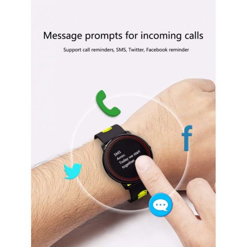  GGOII Smart Wristband Smart Watch Color Screen Heart Rate Monitor Blood Pressure Monitor SMS Notification Smart Band Sport Band