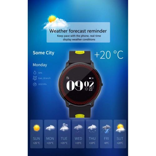  GGOII Smart Wristband Smart Watch Color Screen Heart Rate Monitor Blood Pressure Monitor SMS Notification Smart Band Sport Band