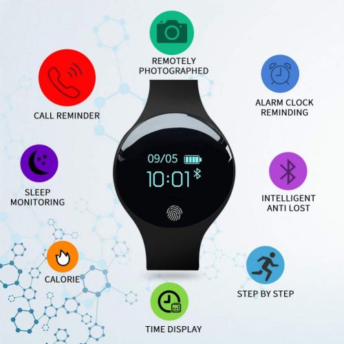  GGOII Smart Wristband Bluetooth Smart Watch Wrist Waterproof Phone Mate for Android Samsung iOS iPhone