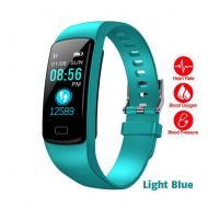 GGOII Smart Wristband Y5 Plus Smart Bracelet Pedometer Heart Rate Monitor Blood Oxygen Fitness Tracker Smart Wristband Waterproof Multi Sport Band