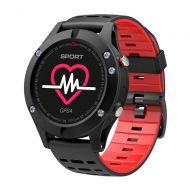 GGOII Smart Wristband Heart Rate Monitor GPS Multi-Sport Mode OLED Altimeter Bluetooth Fitness Tracker IP67 Brim F5 Smart Watch