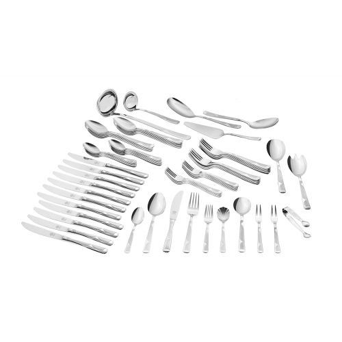  GGS-Solingen Julia 813204867Cutlery Set Sand Blasted Matt Finish) 110Piece Set Including Fish Cutlery