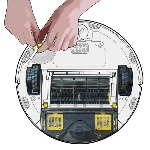  [아마존 핫딜]  [아마존핫딜]GHB Roomba Ersatzteile zubehoer fuer iRobot Roomba 782 780 774 772 770 776 760 Filter Set iRobot 12-Teilig MEHRWEG