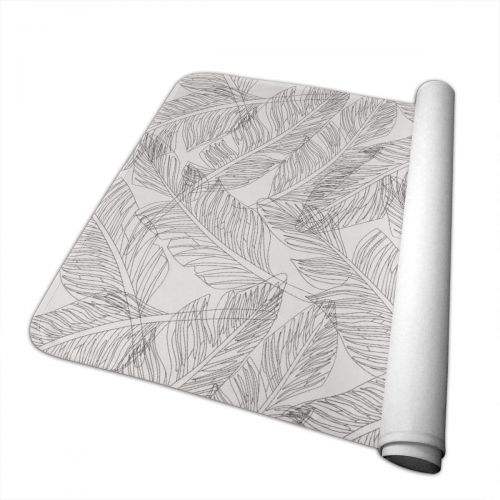  [아마존베스트]GHJWEG Lovely Baby Reusable Waterproof Portable Outline Palm Leaves Changing Pad Home Travel 27.5”x19.7”