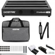 Ghost Fire Guitar Pedal Board Aluminum Alloy 2.75lb Effect Pedalboard 16.9x12 with Carry Bag,V series (V-STANDARD 1.0)