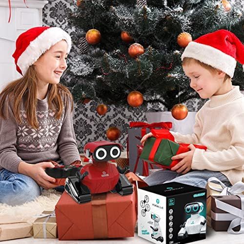  GILOBABY RC Robot Car, 2.4GHz Remote Control Robot Toy for Kids with Shine Eyes, Dance Moves, Gift for Kids Boys Girls