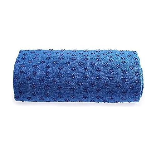  [아마존베스트]Ivy Yoga Towel Non-Slip Microfibre Yoga Towel Quick Drying Yoga Towel Non-Slip Ideal for Mat Hot Yoga 183 x 61 cm