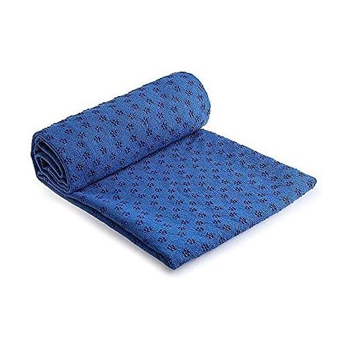  [아마존베스트]Ivy Yoga Towel Non-Slip Microfibre Yoga Towel Quick Drying Yoga Towel Non-Slip Ideal for Mat Hot Yoga 183 x 61 cm