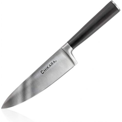  Ginsu Gourmet Chikara Series Forged 420J Japanese Stainless Steel 6-Inch Chefs Knife, 07219DS