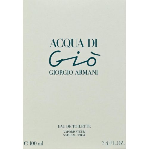  GIORGIO ARMANI Acqua Di Gio Perfume by Giorgio Armani for Women. Eau De Toilette Spray 3.4 oz100 Ml