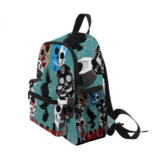  GIOVANIOR Hollywood Undead Sugar Skulls Travel School Backpack for Boys Girls Kids