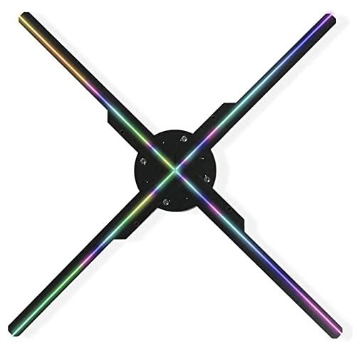  GIWOX 3D Hologram Fan with WiFi, 640PX Hi-Resolution 19.7 Holographic Video Projector, Graphic 3D Video-3D Advertising Display is Best for Business Store Shop Holiday Events Displa