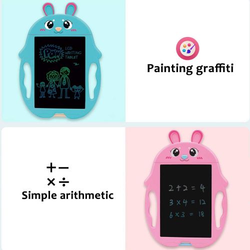  [아마존베스트]GJZZ Toys for 2-7 Years Old Girls Boys, LCD Writing Tablet 8.5 Inch Doodle Board, Electronic Drawing Tablet Drawing Pads, Educational Birthday Gift for 2 3 4 5 6 Years Old Boy and