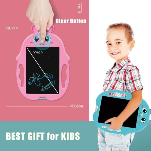  [아마존베스트]GJZZ Toys for 2-7 Years Old Girls Boys, LCD Writing Tablet 8.5 Inch Doodle Board, Electronic Drawing Tablet Drawing Pads, Educational Birthday Gift for 2 3 4 5 6 Years Old Boy and