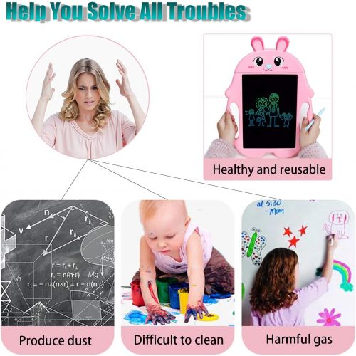  [아마존베스트]GJZZ Toys for 2-7 Years Old Girls Boys, LCD Writing Tablet 8.5 Inch Doodle Board, Electronic Drawing Tablet Drawing Pads, Educational Birthday Gift for 2 3 4 5 6 Years Old Boy and