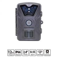 GKCD Hunting Camera, 2.4 Infrared Wild Animal Trap Hunting Camera, 12MP 1080P 940NM Waterproof Video Recorder