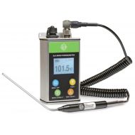 GLA M900 Veterinary Cattle Rectal Thermometer Smaller, Lighter. Fast, Accurate Temps in 8-15 Secs. Big, Back-Lit LCD. Rechargeable. Built for Dairies & Feedlots.