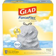 Glad Tall Kitchen Trash Bags, 13 Gal, 110 Ct