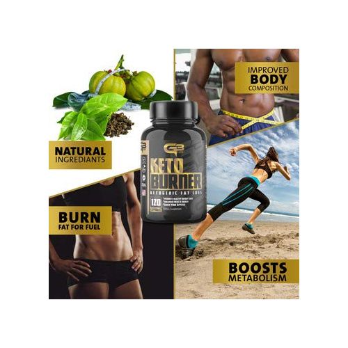  GLADIATOR GYM GEAR Keto Fat Burner Pills, Exogenous Ketones W 2g Go Bhb Keto Weight Loss Supplement & Garcinia Cambogia Blend for Men & Women. Ketone Supplement for Belly Fat, Appetite Suppressant,