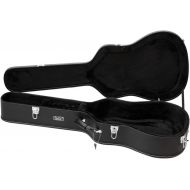 [아마존베스트]GLARRY 39 Classical Acoustic Guitar Hard Case Microgroove Protective Flat Case with Lock Latch Keys (Black)
