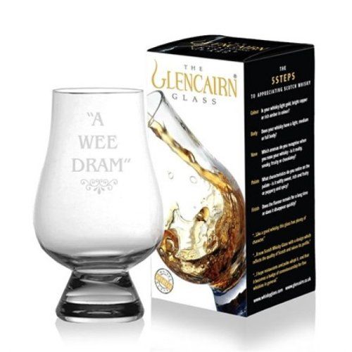  [아마존베스트]Official Glencairn Crystal Whisky Tasting Glass - A Wee Dram 1 2 4 6 8