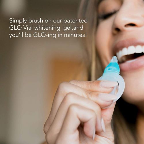  [아마존 핫딜] [아마존핫딜]GLO Science GLO Brilliant Complete Teeth Whitening System Kit With LED Light and Gentle Heat Accelerator for Pain-Free, Long Lasting Results