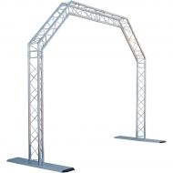 GLOBAL TRUSS},description:Perfect for entertainers on the go, this Mobile DJ Archway truss system is easy to set up and gives any DJ rig a polished, professional look. Thanks to it