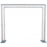 GLOBAL TRUSS},description:Perfect for mobile entertainers, this Mobile DJ Goalie Post truss system is easy to set up and gives any DJ rig a polished, professional look. Thanks to i