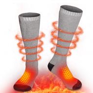 GLOBAL VASION Foot Warmers Electric Rechargeable Heated Socks for Hunting Skiing Fishing