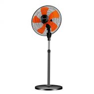 GLOBE AS Standing Pedestal Fan Electrical 18-Inch Oscillating Pedestal Stand Fan Floor-standing Shaking Head Fans Can Be Rotated Low Noise Energy Efficient Ideal For Home Or Office Room Air