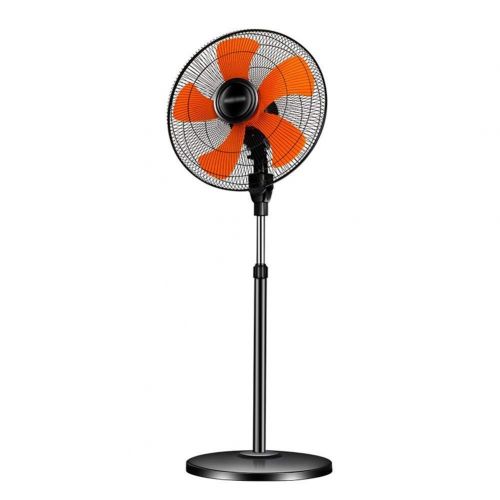  GLOBE AS Standing Pedestal Fan Electrical 18-Inch Oscillating Pedestal Stand Fan Floor-standing Shaking Head Fans Can Be Rotated Low Noise Energy Efficient Ideal For Home Or Office Room Air