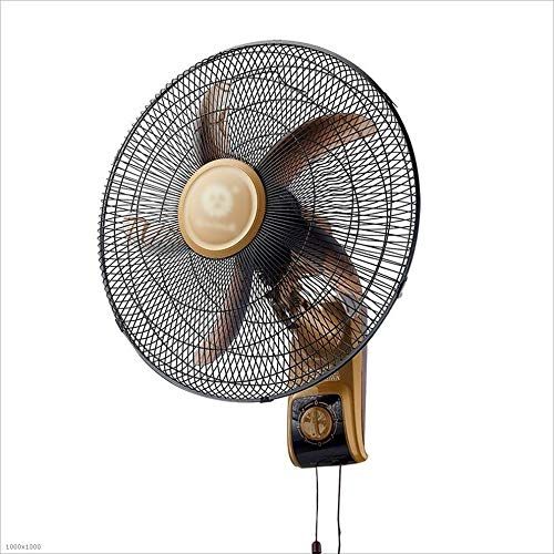  GLOBE AS Wall-Mounted Fans 18 Inch 3 Speed Adjustable Oscillating Rotating Low Noise Ideal for Home and Office 60W Room Air Circulator Fan