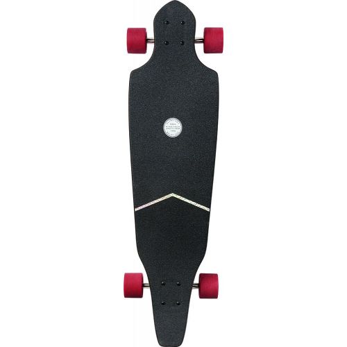  GLOBE HG The Cutler Longboard Complete Skateboard, Crimson Chill