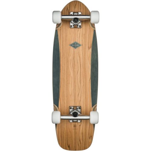  GLOBE HG Shmoozer Cruiser Complete Skateboard, 8.75, Olive/Denim