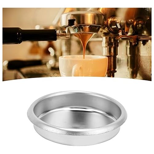  Coffee Machine Accessories, 54mm Coffee Machine Stainless Steel Backflush Insert Metal Blind Filter for Breville Sage8 Series