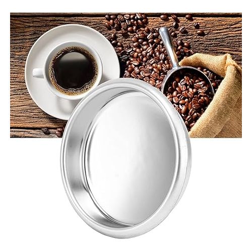  Coffee Machine Accessories, 54mm Coffee Machine Stainless Steel Backflush Insert Metal Blind Filter for Breville Sage8 Series