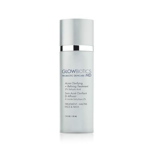  Glowbiotics MD Acne Clarifying Plus Refining Treatment (2% Salicylic Acid), 1 fl. oz.