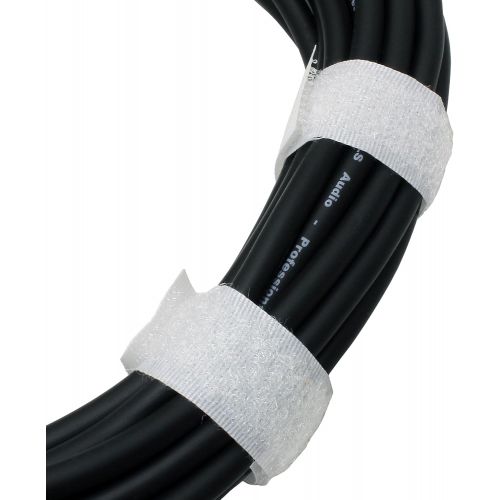  [아마존베스트]GLS Audio 25 foot Mic Cable Patch Cords - XLR Male to XLR Female Black Microphone Cables - 25 Balanced Mic Snake Cord - Single