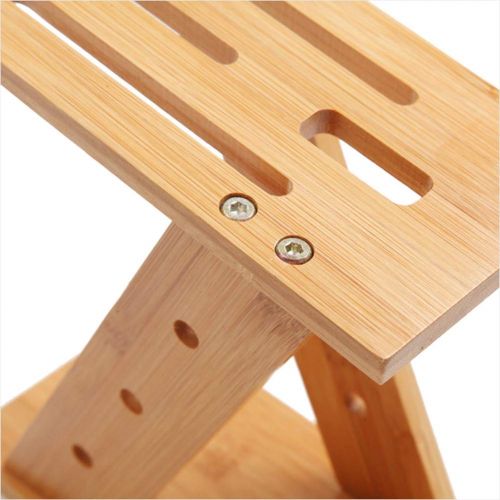  GLXQIJ Knife BlockZ,Bamboo Knife Holder With 4 Slots,Knife Storage Organizer,Cutlery Display Stand And Storage Rack,Kitchen Scissor Holder