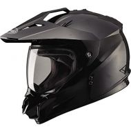 Gmax GMAX GM11 DS Solid Mens Motocross Motorcycle Helmet - Black  X-Large