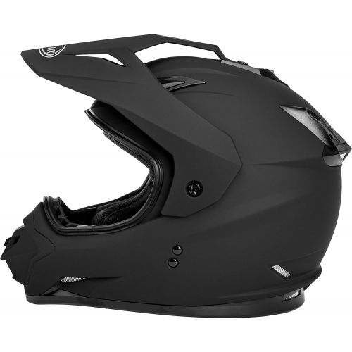  Gmax G5115076 Dual Sport Solid Helmet