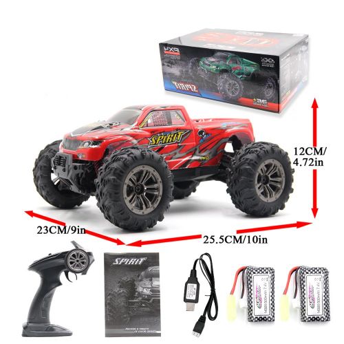  GMAXT Rc Cars for 9130 Remote Control Car,1/16 Scale 36km/h,2.4Ghz 4WD High Speed Off-Road Vehicles with 2 Rechargeable Batteries, Give The Child The Best Gift