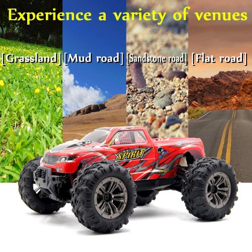  GMAXT Rc Cars for 9130 Remote Control Car,1/16 Scale 36km/h,2.4Ghz 4WD High Speed Off-Road Vehicles with 2 Rechargeable Batteries, Give The Child The Best Gift