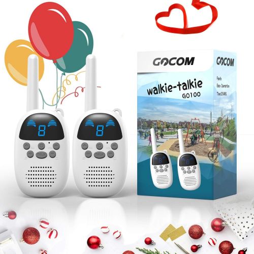  [아마존베스트]GOCOM Walkie Talkies for Kids, Kids Toys Handheld Child Gift Walky Talky, Two-Way Radio Boys & Girls Toys Age 4-12, for Indoor Outdoor Hiking Adventure Games