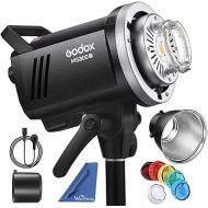 Godox MS300V MS300-V Compact Studio Strobe Flash Light - 300W,GN58 0.1-1.8S Recycle Time,2.4G X System,Bowens Mount LED Modeling Lamp for Photographic Studio Portrait Shooting(MS300 Upgraded Version)